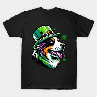 Estrela Mountain Dog Celebrates Saint Patrick's Day T-Shirt